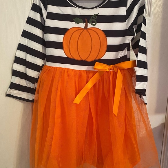 New Pumpkin Tutu Dress - Picture 2 of 16